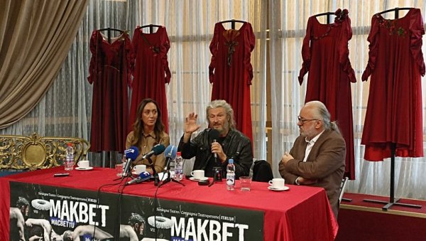 МАГБЕТ НА ЈЕЗИКУ САРДИНИЈЕ: Представом у новосадском СНП чувеног дела биће затворен Шекспиров фестивал МАГБЕТ НА ЈЕЗИКУ САРДИНИЈЕ: Представом у новосадском СНП чувеног дела биће затворен Шекспиров фестивал