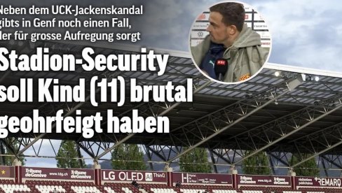 ŠVAJCARSKA ZGROŽENA: OVK-Šaćiri nije najgore što se desilo na stadionu u Ženevi ŠVAJCARSKA ZGROŽENA: OVK-Šaćiri nije najgore što se desilo na stadionu u Ženevi