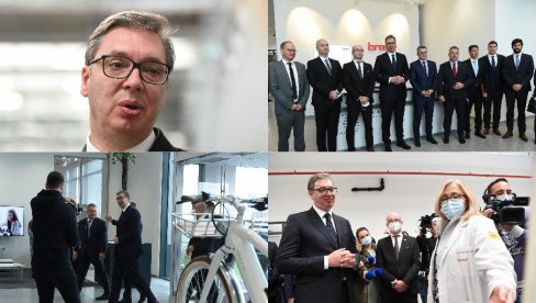 ВУЧИЋ У ПАНЧЕВУ: Фабрика компаније Бросе вероватно најбоља икада у Србији! ВУЧИЋ У ПАНЧЕВУ: Фабрика компаније Бросе вероватно најбоља икада у Србији!