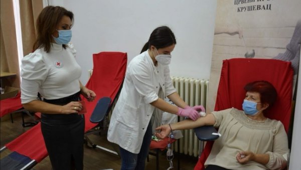 АКЦИЈА У КРУШЕВЦУ: Добровољно давање крви у четвртак АКЦИЈА У КРУШЕВЦУ: Добровољно давање крви у четвртак