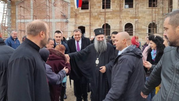 ДОДИК: Прва литургија у манастиру Милошевац важан догађај за православље ДОДИК: Прва литургија у манастиру Милошевац важан догађај за православље