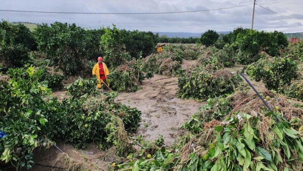 ДРАМАТИЧНЕ СЦЕНЕ НА ЈУГУ ИТАЛИЈЕ: У снажној олуји страдала најмање једна особа! (ФОТО/ВИДЕО) ДРАМАТИЧНЕ СЦЕНЕ НА ЈУГУ ИТАЛИЈЕ: У снажној олуји страдала најмање једна особа! (ФОТО/ВИДЕО)
