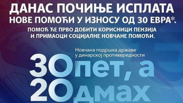 МИНИСТАР МАЛИ ОБЈАВИО: Ево када креће нова пријава за државну помоћ МИНИСТАР МАЛИ ОБЈАВИО: Ево када креће нова пријава за државну помоћ