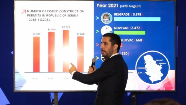 МИНИСТАР МОМИРОВИЋ: Експо 2020 Дубаи је сјајна прилика да привучемо нове инвеститоре у Србију МИНИСТАР МОМИРОВИЋ: Експо 2020 Дубаи је сјајна прилика да привучемо нове инвеститоре у Србију