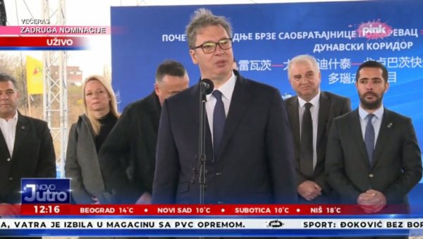 ХРВАТСКА ИМА ФАВОРИТА НА ИЗБОРИМА У СРБИЈИ: Вучић открио шта мисли о новим порукама из Загреба ХРВАТСКА ИМА ФАВОРИТА НА ИЗБОРИМА У СРБИЈИ: Вучић открио шта мисли о новим порукама из Загреба