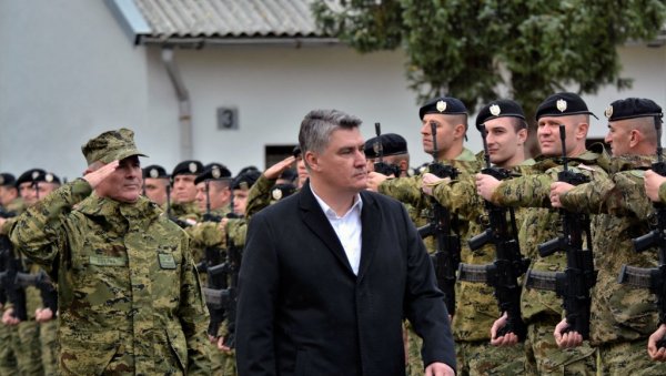 ХРВАТСКА ВОЈСКА НА ИСПИТУ: На састанку државног врха у Загребу тема је стање у оружаним снагама ХРВАТСКА ВОЈСКА НА ИСПИТУ: На састанку државног врха у Загребу тема је стање у оружаним снагама