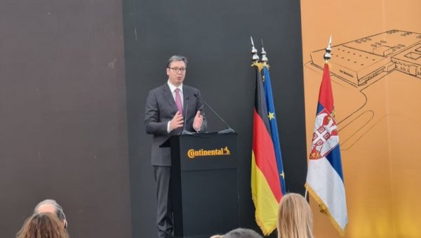 ВУЧИЋ У НОВОМ САДУ: Continental Automotive Serbia кључна прекретница у развоју Србије (ВИДЕО) ВУЧИЋ У НОВОМ САДУ: Continental Automotive Serbia кључна прекретница у развоју Србије (ВИДЕО)