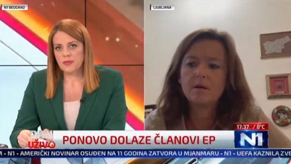 ТАЊА ФАЈОН ИСПАЛИЛА НОВИНАРКУ Н1: Не знам о ком писму причате, не сећам се (ВИДЕО) ТАЊА ФАЈОН ИСПАЛИЛА НОВИНАРКУ Н1: Не знам о ком писму причате, не сећам се (ВИДЕО)