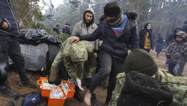 УН ЗА ВИШЕ ПОМОЋИ МИГРАНТИМА: Европска комисија наменила 700.000 евра за помоћ људима на белоруско-пољској граници УН ЗА ВИШЕ ПОМОЋИ МИГРАНТИМА: Европска комисија наменила 700.000 евра за помоћ људима на белоруско-пољској граници