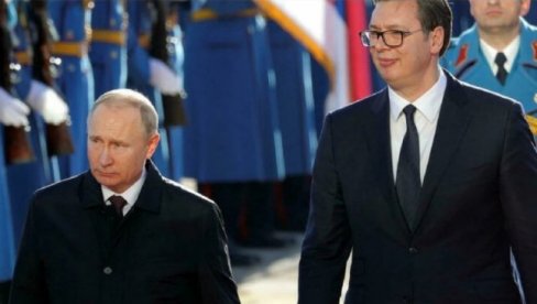 ВУЧИЋ И ПУТИН ЋЕ ДАНАС РАЗГОВАРАТИ ТЕЛЕФОНОМ: Размениће мишљење о свим актуелним темама ВУЧИЋ И ПУТИН ЋЕ ДАНАС РАЗГОВАРАТИ ТЕЛЕФОНОМ: Размениће мишљење о свим актуелним темама