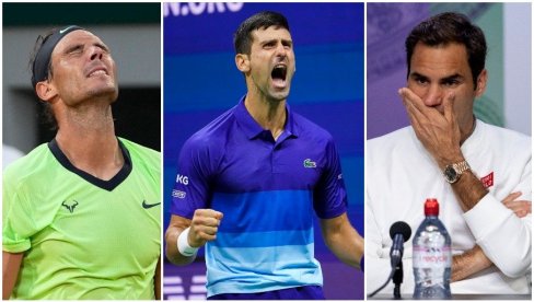 NADAL I FEDERER - NI BLIZU SRBINA! Novak Đoković je toliko dominantan - da Rafa i Rodžer to mogu samo da sanjaju