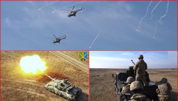 УКРАЈИНА ПУЦА ИЗ СВИХ ОРУЖЈА: Велики маневри надомак Крима, подигнута и авијација (ВИДЕО) УКРАЈИНА ПУЦА ИЗ СВИХ ОРУЖЈА: Велики маневри надомак Крима, подигнута и авијација (ВИДЕО)