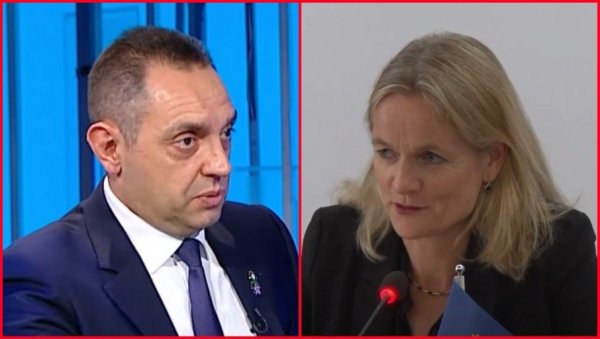 РЕЧИ ВИОЛЕ ФОН КРАМОН НЕ ЗНАЧЕ НИШТА У СРБИЈИ: Вулин о борби за радничка права стране лобисткиње РЕЧИ ВИОЛЕ ФОН КРАМОН НЕ ЗНАЧЕ НИШТА У СРБИЈИ: Вулин о борби за радничка права стране лобисткиње
