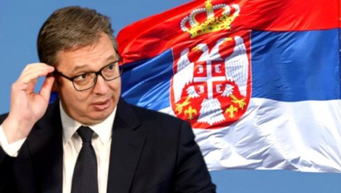 OVO JE ZASTAVA ČASTI I SLOBODE Vučić poslao snažnu poruku: Poneo sam je sa sobom u zgradu UN, braniću je i čuvati (FOTO)