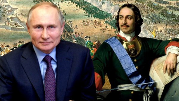 НИСТЕ НАУЧИЛИ НИШТА ОД СВОЈИХ ПРЕДАКА! Моћни руски одговор хушкачима са Запада - подсетили на јуначко дело Петра Великог НИСТЕ НАУЧИЛИ НИШТА ОД СВОЈИХ ПРЕДАКА! Моћни руски одговор хушкачима са Запада - подсетили на јуначко дело Петра Великог