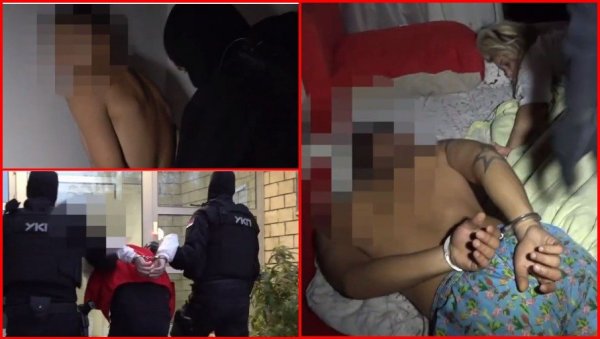 УПАЛИ У СТАН И ПОБАЦАЛИ ИХ НА ПОД! Погледајте снимак хапшења осумњичених за трговину људима (ВИДЕО) УПАЛИ У СТАН И ПОБАЦАЛИ ИХ НА ПОД! Погледајте снимак хапшења осумњичених за трговину људима (ВИДЕО)