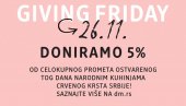 Umesto ponude popusta na Crni petak, DM i ove godine donira sredstva u humanitarne svrhe Umesto ponude popusta na Crni petak, DM i ove godine donira sredstva u humanitarne svrhe
