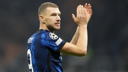 EDIN DŽEKO NAPUSTIO INTER: Dijamant ima novi klub, igraće i protiv Crvene zvezde