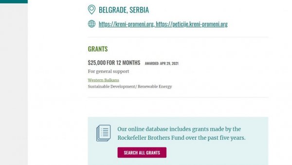 ВЕЛИКИ НОВАЦ: Погледајте ко финансира екологе који блокирају путеве ВЕЛИКИ НОВАЦ: Погледајте ко финансира екологе који блокирају путеве