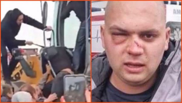 ВУЧИЋ О ПОВРЕЂЕНОМ БАГЕРИСТИ: Могли сте да видите како за Рокфелерове паре Срби морају да добијају батине ВУЧИЋ О ПОВРЕЂЕНОМ БАГЕРИСТИ: Могли сте да видите како за Рокфелерове паре Срби морају да добијају батине