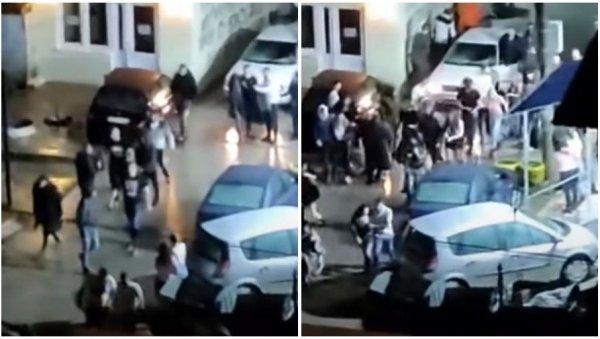 СНИМАК ОБРАЧУНА У КОСОВСКОЈ МИТРОВИЦИ: Потрага за особом која је пуцала, туча настављена и у болници (ВИДЕО) СНИМАК ОБРАЧУНА У КОСОВСКОЈ МИТРОВИЦИ: Потрага за особом која је пуцала, туча настављена и у болници (ВИДЕО)