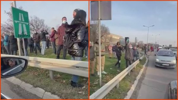 ТРУДНИЦА У КОЛИМА ЗАРОБЉЕНА У БЛОКАДИ: Молим вас дајте нам да прођемо! (ВИДЕО) ТРУДНИЦА У КОЛИМА ЗАРОБЉЕНА У БЛОКАДИ: Молим вас дајте нам да прођемо! (ВИДЕО)