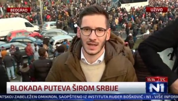ВЕЛИКА БРУКА: Неколико хиљада људи спречава нормалан живот два милиона Београђана (ВИДЕО) ВЕЛИКА БРУКА: Неколико хиљада људи спречава нормалан живот два милиона Београђана (ВИДЕО)