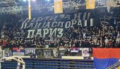 ПАРИСКА ЦРНО-БЕЛА НОЋ: Навијачи носили кошаркаше Партизана до победе над Метрополитаном ПАРИСКА ЦРНО-БЕЛА НОЋ: Навијачи носили кошаркаше Партизана до победе над Метрополитаном