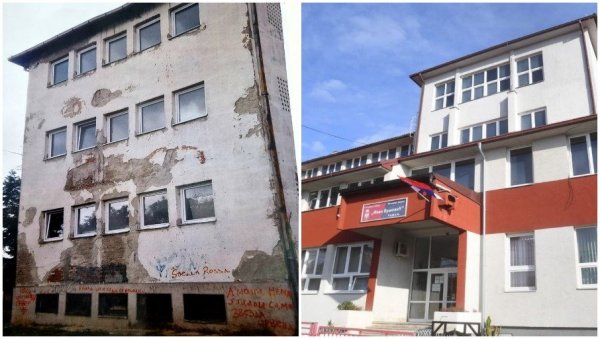 ОД РУИНЕ ДО НАЈСАВРЕМЕНИЈЕГ ОБЈЕКТА ЗА ДЕЦУ: Погледајте како је некада изгледала школа у Ражњу коју је обишао Вучић (ФОТО) ОД РУИНЕ ДО НАЈСАВРЕМЕНИЈЕГ ОБЈЕКТА ЗА ДЕЦУ: Погледајте како је некада изгледала школа у Ражњу коју је обишао Вучић (ФОТО)