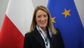 МЕЦОЛА ПОНОВО НА ЧЕЛУ ЕВРОПСКОГ ПАРЛАМЕНТА: Председница изабрана апсолутном већином МЕЦОЛА ПОНОВО НА ЧЕЛУ ЕВРОПСКОГ ПАРЛАМЕНТА: Председница изабрана апсолутном већином