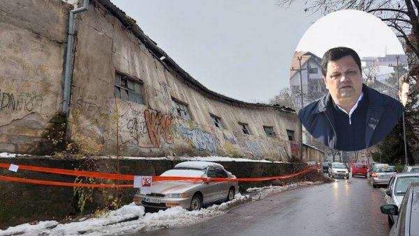 РУШЕ БИВШУ ФАБРИКУ ИМПА: Зид напуштенoг објекта у Милана Узелца биће уклоњен наредних дана РУШЕ БИВШУ ФАБРИКУ ИМПА: Зид напуштенoг објекта у Милана Узелца биће уклоњен наредних дана