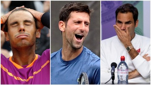 NADAL I FEDERER ČUPAJU KOSU: Novak Đoković je GOAT, sada više nema dileme