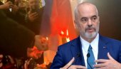 TREBA DA IH BUDE SRAMOTA: Rama se oglasio zbog paljenja srpske zastave u Tirani TREBA DA IH BUDE SRAMOTA: Rama se oglasio zbog paljenja srpske zastave u Tirani