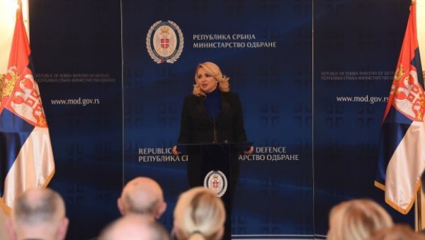 ДАРИЈА КИСИЋ ТЕПАВЧЕВИЋ ПОРУЧИЛА: Србија је гарант мира, стабилности и напретка на простору Западног Балкана ДАРИЈА КИСИЋ ТЕПАВЧЕВИЋ ПОРУЧИЛА: Србија је гарант мира, стабилности и напретка на простору Западног Балкана