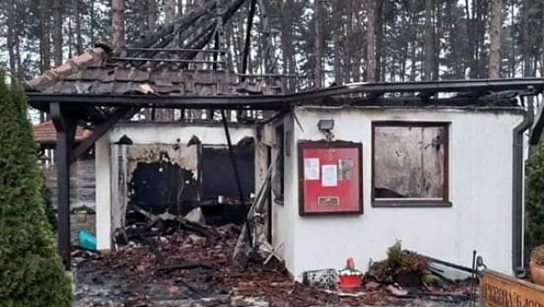 ПОЖАР У ЦРКВИ У ШАПЦУ: Изгорела продавница у комплексу храма ПОЖАР У ЦРКВИ У ШАПЦУ: Изгорела продавница у комплексу храма