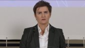 PREMIJERKA BRNABIĆ: Izmene Ustava su garant da se u Srbiji nikada neće ponoviti politička čistka nepodobnih sudija iz 2009.