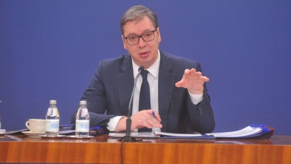 ГОДИШЊА КОНФЕРЕНЦИЈА ПРЕДСЕДНИКА ВУЧИЋА: Подршка наталитету и младима кључна у 2022. години (ВИДЕО) ГОДИШЊА КОНФЕРЕНЦИЈА ПРЕДСЕДНИКА ВУЧИЋА: Подршка наталитету и младима кључна у 2022. години (ВИДЕО)