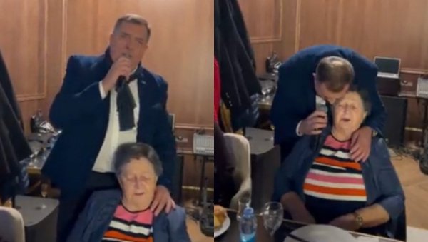 СРПКИЊА ЈЕ МЕНЕ МАЈКА РОДИЛА: Додик са мајком запевао чувену песму (ВИДЕО) СРПКИЊА ЈЕ МЕНЕ МАЈКА РОДИЛА: Додик са мајком запевао чувену песму (ВИДЕО)
