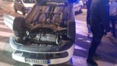 AUTOMOBIL SE PREVRNUO NA KROV: Saobraćajna nezgoda u Požeškoj, povređenima u pomoć prvi pritekli pripadnici policijske brigade (FOTO)