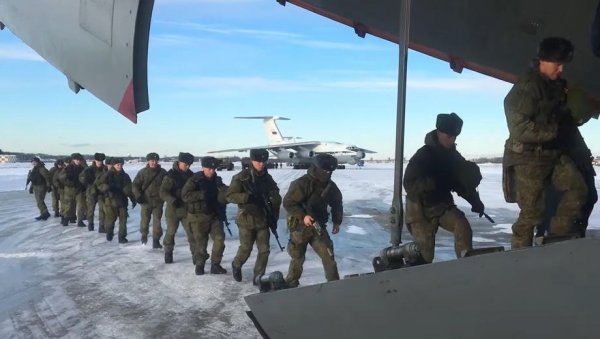 КОЛИКО ТРУПА ОДКБ ЈЕ У КАЗАХСТАНУ: Председник говорио о бројном стању, чак 250 комада технике у земљи КОЛИКО ТРУПА ОДКБ ЈЕ У КАЗАХСТАНУ: Председник говорио о бројном стању, чак 250 комада технике у земљи