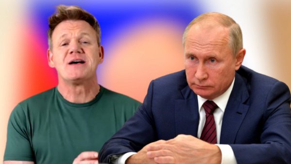 ГОРДОН РЕМЗИ ОТКРИО КАКО ЈЕ КУВАО ЗА ПУТИНА: Умало нисам умро од страха ГОРДОН РЕМЗИ ОТКРИО КАКО ЈЕ КУВАО ЗА ПУТИНА: Умало нисам умро од страха