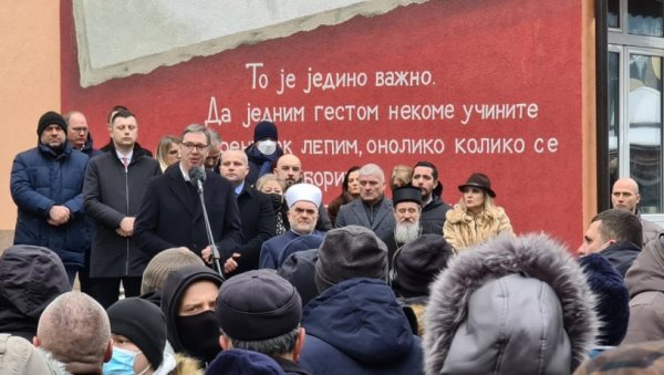 ЗА НАС ЈЕ ПРИБОЈ ИСПИТ ЈЕСМО ЛИ ЉУДИ ИЛИ НИСМО! Вучић послао важну поруку (ВИДЕО) ЗА НАС ЈЕ ПРИБОЈ ИСПИТ ЈЕСМО ЛИ ЉУДИ ИЛИ НИСМО! Вучић послао важну поруку (ВИДЕО)
