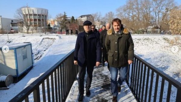 ВУЧЕВИЋ ОБИШАО РАДОВЕ: ЈКП „Водовод и канализација“ почиње санацију на изворишту воде на Сунчаном кеју ВУЧЕВИЋ ОБИШАО РАДОВЕ: ЈКП „Водовод и канализација“ почиње санацију на изворишту воде на Сунчаном кеју