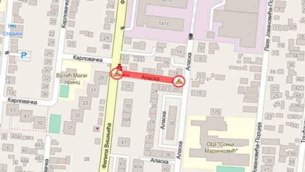 АЛАСКА ЗАТВОРЕНА ЗА САОБРАЋАЈ: Због изградње канализације у Земуну АЛАСКА ЗАТВОРЕНА ЗА САОБРАЋАЈ: Због изградње канализације у Земуну