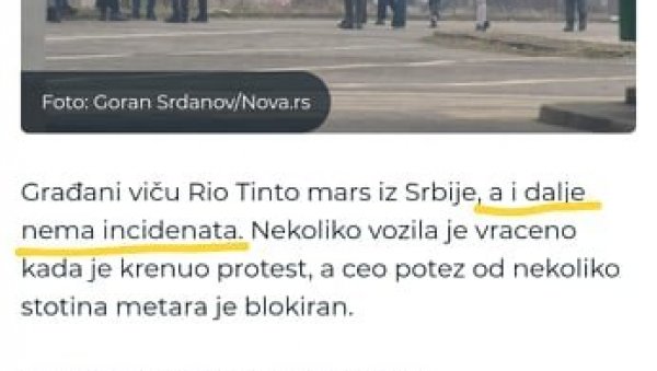 ОПОЗИЦИОНИ МЕДИЈИ ПРИЖЕЉКУЈУ НАСИЉЕ? Орлић о извештавању са блокада - то им и јесте намера (ФОТО) ОПОЗИЦИОНИ МЕДИЈИ ПРИЖЕЉКУЈУ НАСИЉЕ? Орлић о извештавању са блокада - то им и јесте намера (ФОТО)