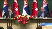 VUČIĆ I ERDOGAN NAKON SASTANKA: Odnosi Srbije i Turske na najvišem mogućem nivou (VIDEO)