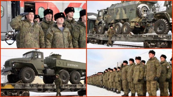 НОВИ ЕШАЛОН РУСКИХ СНАГА СТИГАО У БЕЛОРУСИЈУ: Раме уз раме на војним вежбам (ФОТО/ВИДЕО) НОВИ ЕШАЛОН РУСКИХ СНАГА СТИГАО У БЕЛОРУСИЈУ: Раме уз раме на војним вежбам (ФОТО/ВИДЕО)