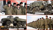 НОВИ ЕШАЛОН РУСКИХ СНАГА СТИГАО У БЕЛОРУСИЈУ: Раме уз раме на војним вежбам (ФОТО/ВИДЕО) НОВИ ЕШАЛОН РУСКИХ СНАГА СТИГАО У БЕЛОРУСИЈУ: Раме уз раме на војним вежбам (ФОТО/ВИДЕО)
