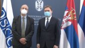 СРБИМА ОМОГУЋИТИ ДА ГЛАСАЈУ: Селаковић и Давенпорт о изборима и безбедности на КиМ СРБИМА ОМОГУЋИТИ ДА ГЛАСАЈУ: Селаковић и Давенпорт о изборима и безбедности на КиМ