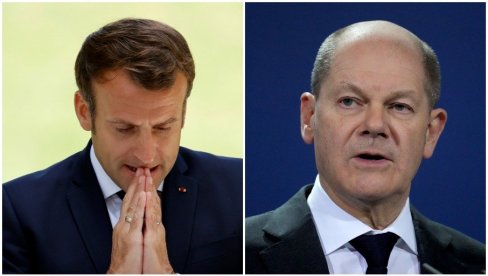 ŠOLC I MAKRON ZARATILI OKO UKRAJINE: Otvoreno neprijateljstvo nemačkog kancelara i francuskog predsednika